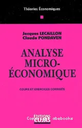 Analyse microéconomique