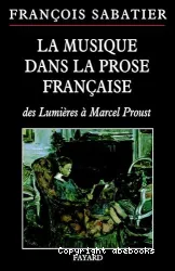 La musique dans la prose francaise