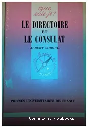 Le Directoire et le consulat (1795-1804)