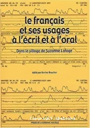 Le francais et ses usages à l'écrit et à l'oral