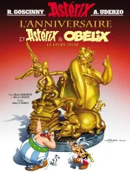Astérix , Tome 34 L'anniversaire d'Astérix et d'Obélix , le livre d'or