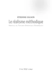 Le réalisme méthodique