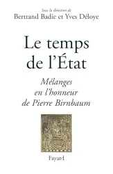 Le temps de l'Etat