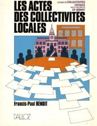 Les Actes des collectivités locales