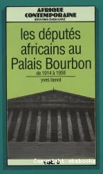 Les Députés africains au Palais-Bourbon