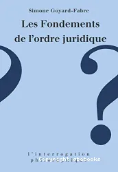 Les Fondements de l'ordre juridique