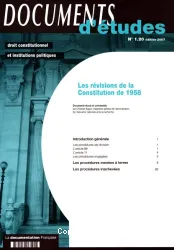 Les révisions de la Constitution de 1958