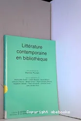 Littérature contemporaine en bibliothèque