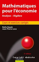 Mathématiques pour l'économie