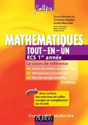 Mathématiques tout-en-un, ECS 1re année