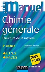 Mini-manuel de chimie générale