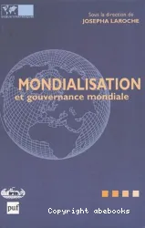 Mondialisation et gouvernance mondiale