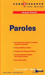 Paroles, Jacques Prévert