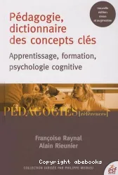 Pédagogie, dictionnaire des concepts clés