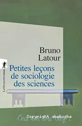 Petites lecons de sociologie des sciences