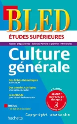 Bled, études supérieures, culture générale