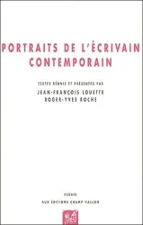 Portraits de l'écrivain contemporain