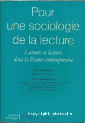 Pour une sociologie de la lecture