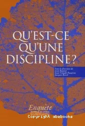 Qu'est-ce qu'une discipline ?