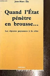 Quand l'Etat pénètre en brousse