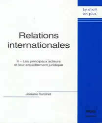 Relations internationales