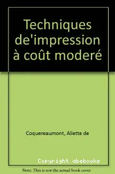 Techniques d'impression à coût modéré adaptées à l'Afrique francophone