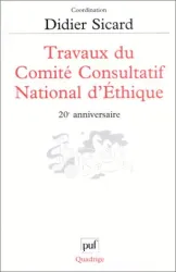 Travaux du Comité consultatif national d'éthique