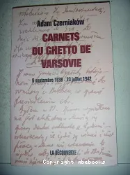 Carnets du ghetto de Varsovie