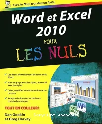 Word & Excel 2010 pour les nuls