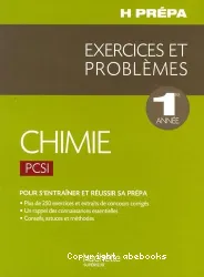 Chimie 1re année PCSI