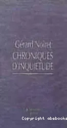 Chroniques d'inquiétude