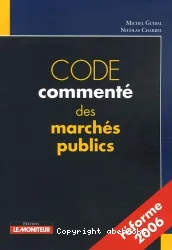 Code commenté des marchés publics