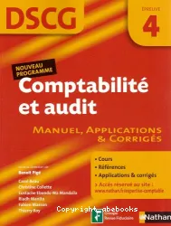 Comptabilité et audit, DSCG, épreuve 4