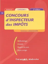 Concours d'inspecteur des impôts