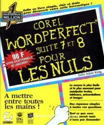 Corel Wordperfect suite 7 & 8 pour les nuls