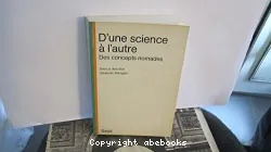 D'une science à l'autre