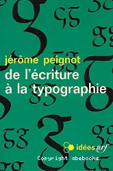 De l'écriture à la typographie