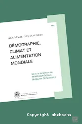 Démographie, climat et alimentation mondiale