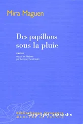 Des papillons sous la pluie