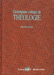 Dictionnaire critique de théologie