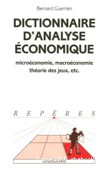 Dictionnaire d'analyse économique