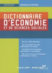 Dictionnaire d'économie et de sciences sociales