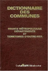 Dictionnaire des communes