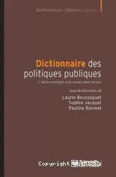 Dictionnaire des politiques publiques