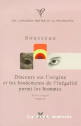 Discours sur l'origine et les fondements de l'inégalité parmi les hommes