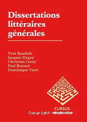 Dissertations littéraires générales