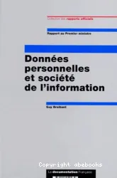 Données personnelles et société de l'information