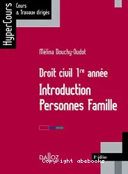 Droit civil 1re année