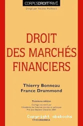 Droit des marchés financiers