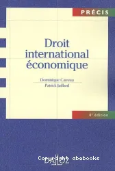 Droit international économique